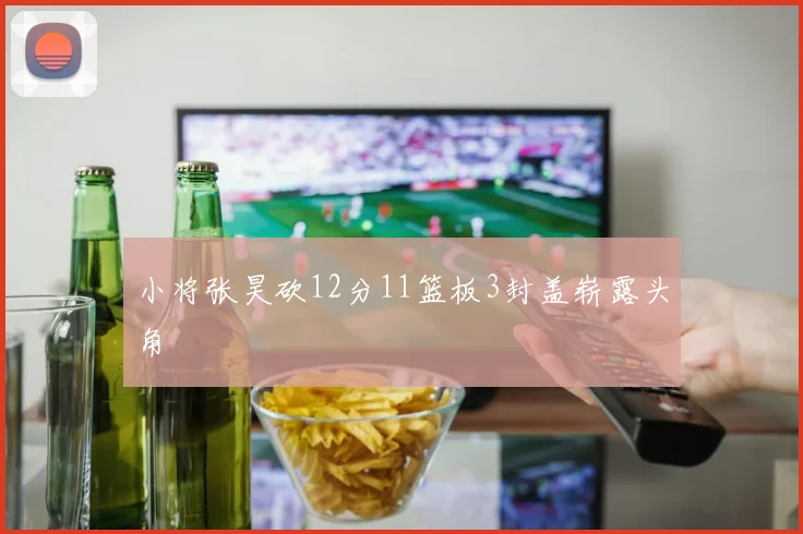 小将张昊砍12分11篮板3封盖崭露头角