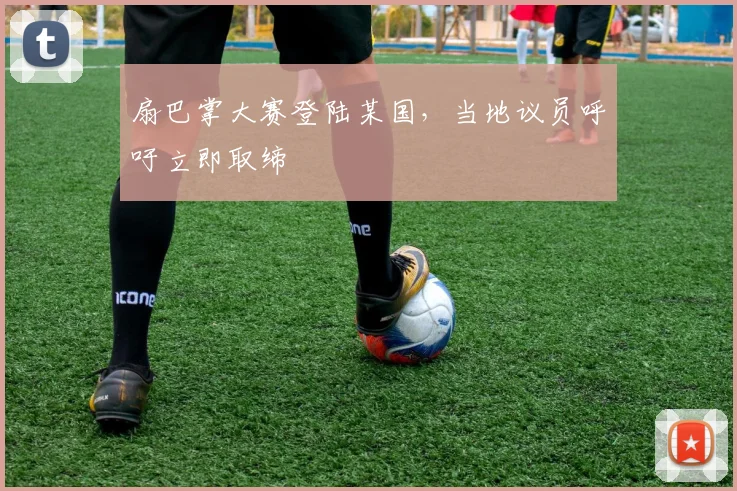 扇巴掌大赛登陆某国，当地议员呼吁立即取缔
